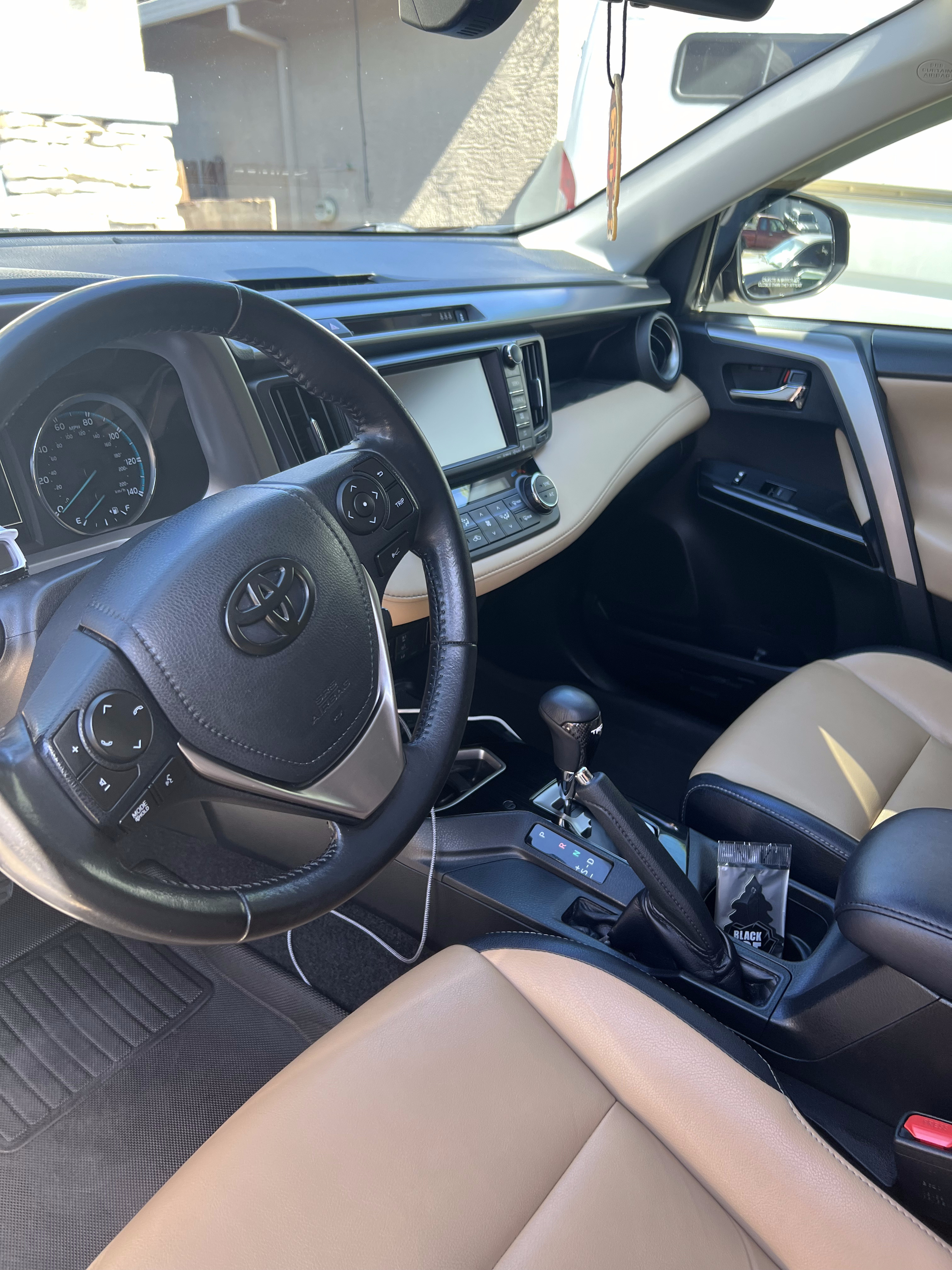 Toyota RAV4 interior detail