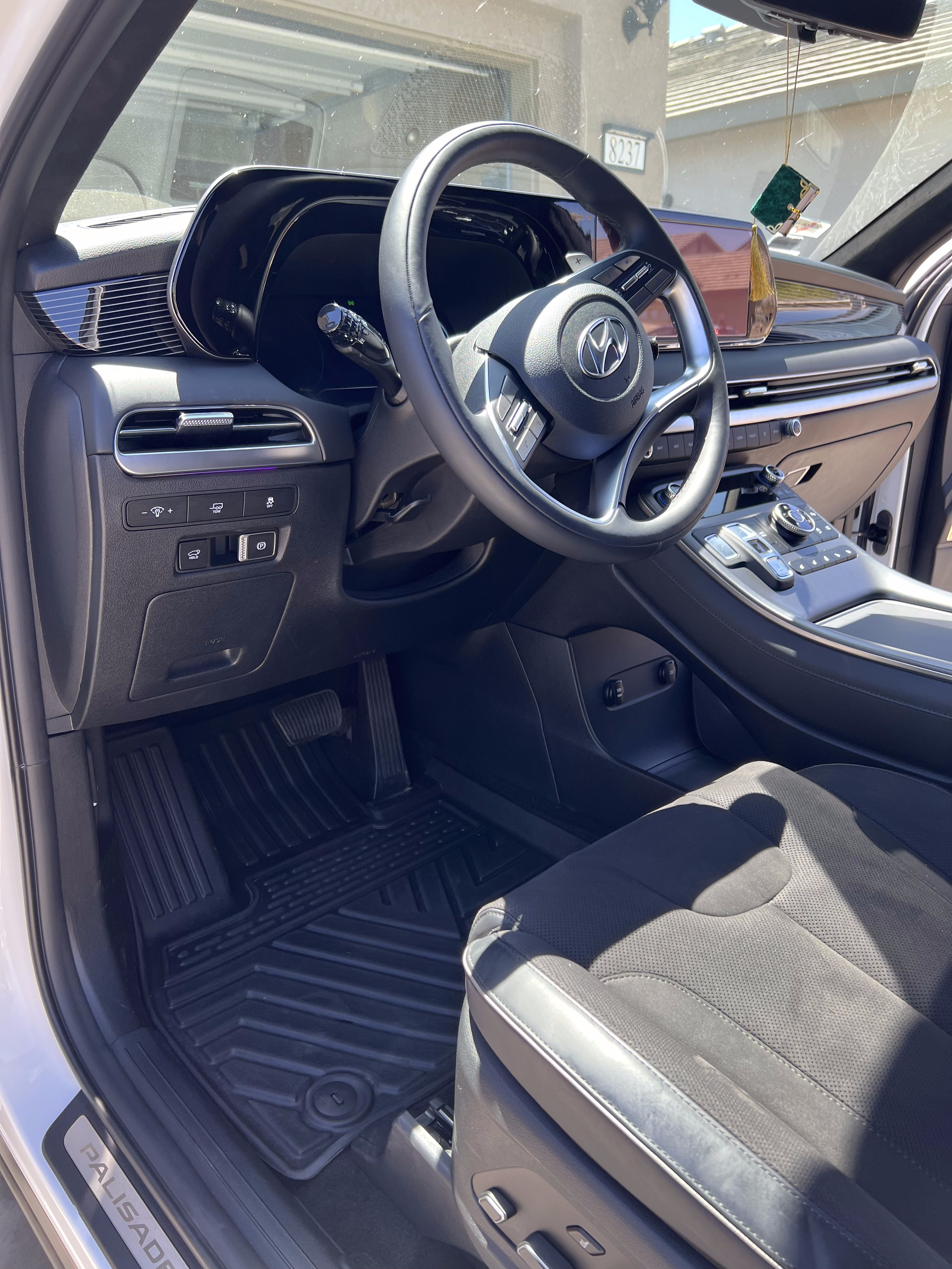 SUV interior detail